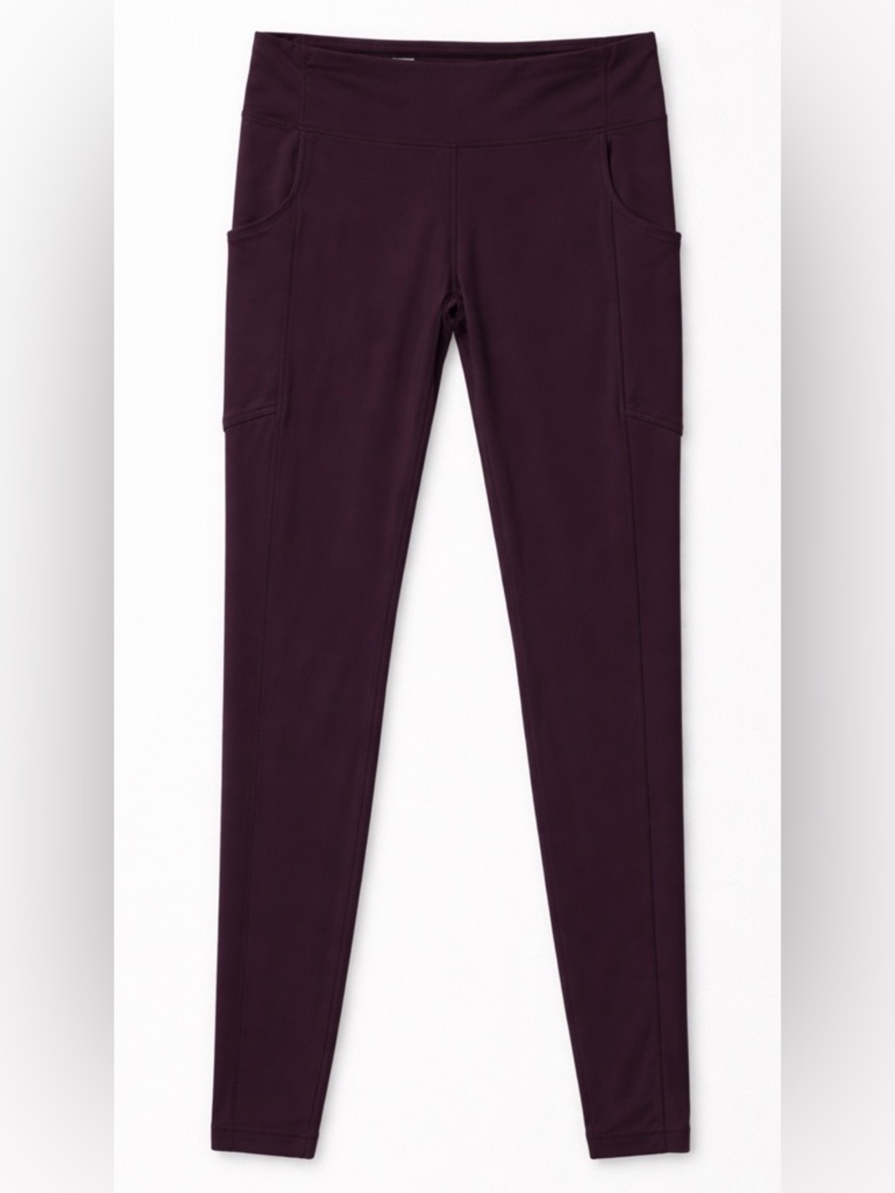 Lululemon Burgundy High-Rise Leggings w/ Pockets | Size 6